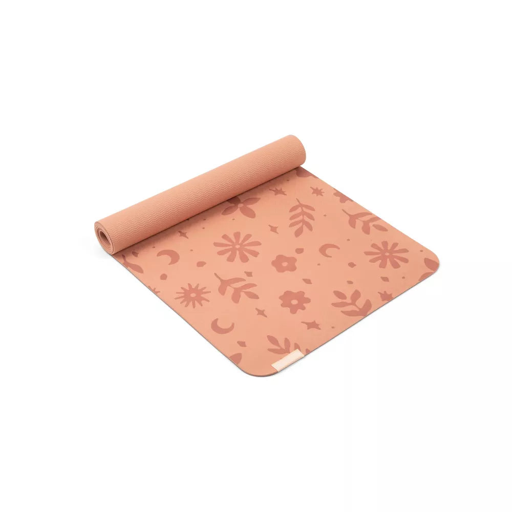 Blogilates -  Beginner Lightweight Yoga Mat - Rust