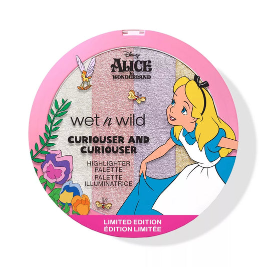 Alice in Wonderland Curiouser and Curiouser Cosmetic Highlighter Palette
