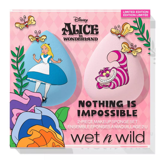 Alice in Wonderland Nothing is Impossible Makeup Sponge Set - 2ct