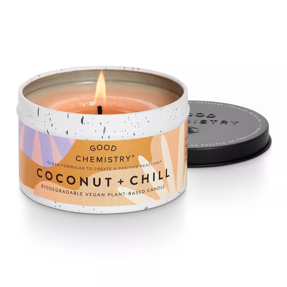 Good Chemistry - Tin Candle Coconut and Chill