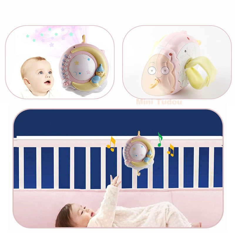 Newborn Crib Bed Bell Toddler Rattles Toy - Plumpoppies